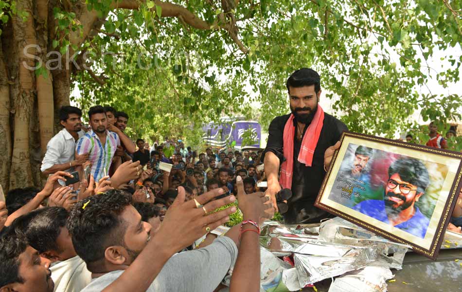 Ram Charan and Sukumar new film shooting3