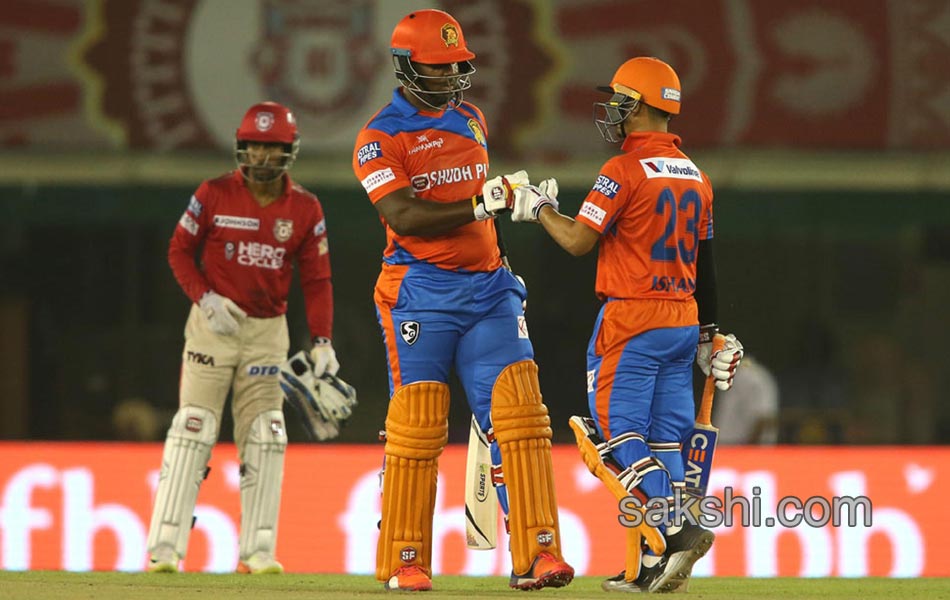 gujarat lions won by 6 wickets on kings xi punjab - Sakshi11