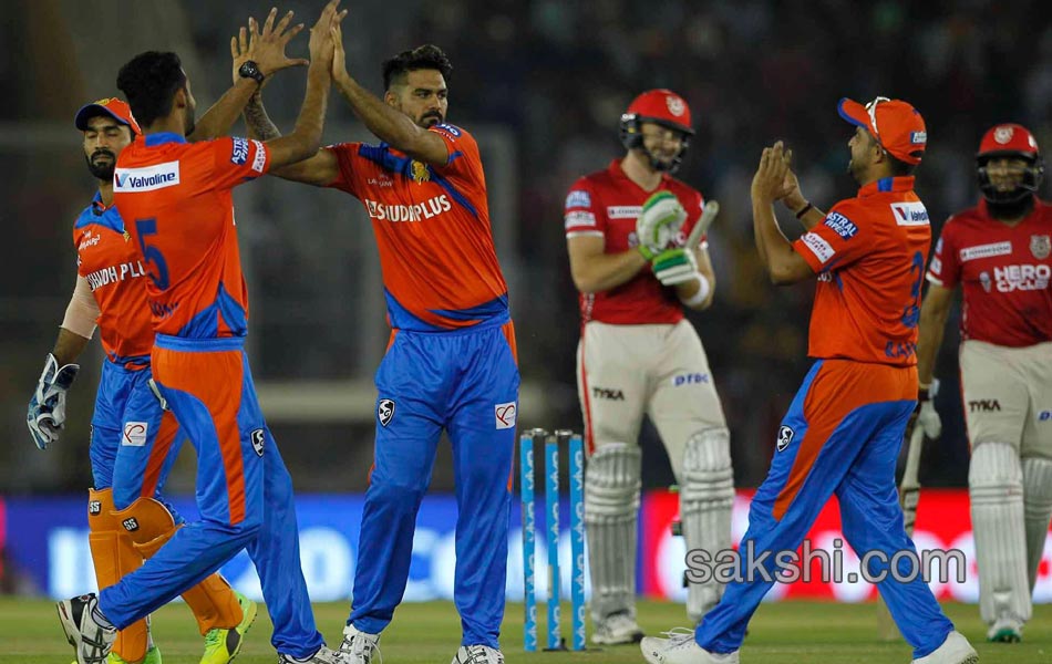 gujarat lions won by 6 wickets on kings xi punjab - Sakshi24