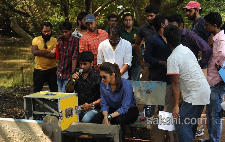 Keshava movie working stills10