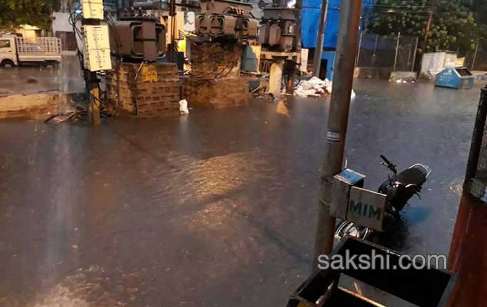 heavyrain in hyderabad - Sakshi15