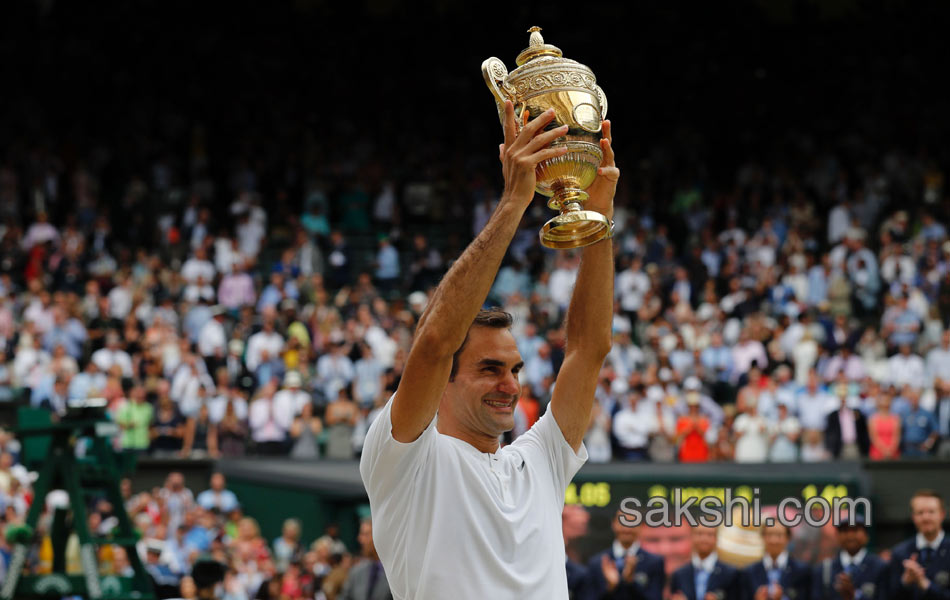 Wimbledon win by Roger Federer1