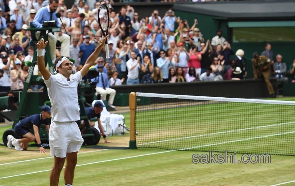 Wimbledon win by Roger Federer14