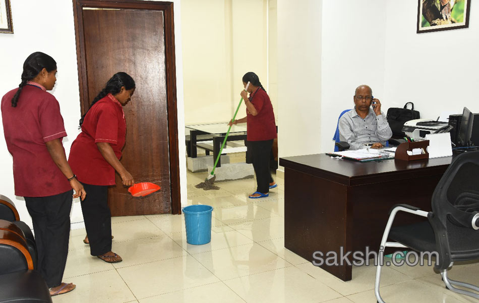 andhrapradesh again rain water leaks in ap secretariat - Sakshi4