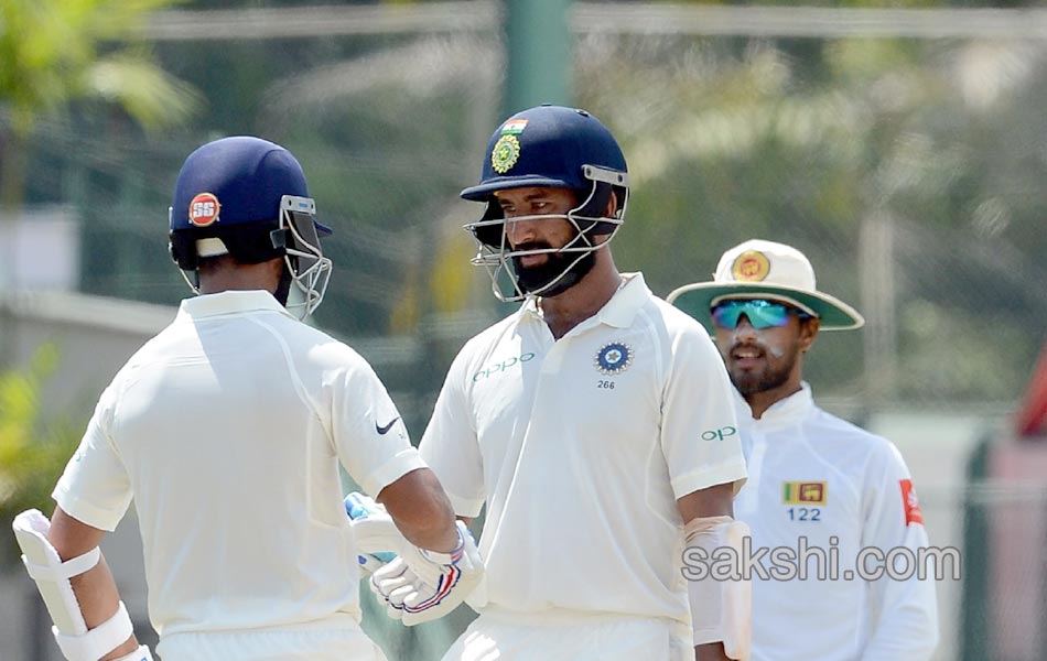 India in the second Test in Colombo2