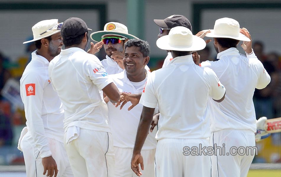 India in the second Test in Colombo15