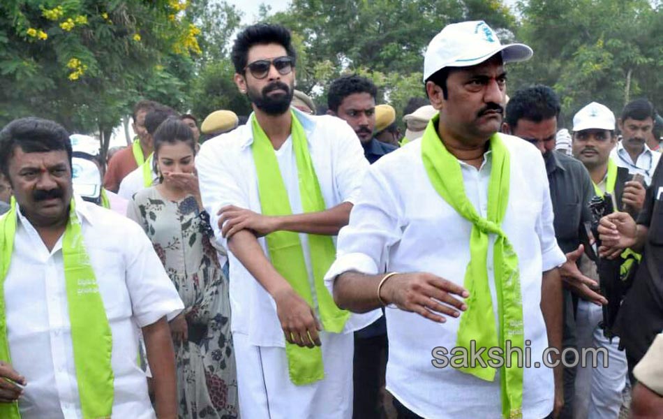 Rana in Haritha Haram - Sakshi5