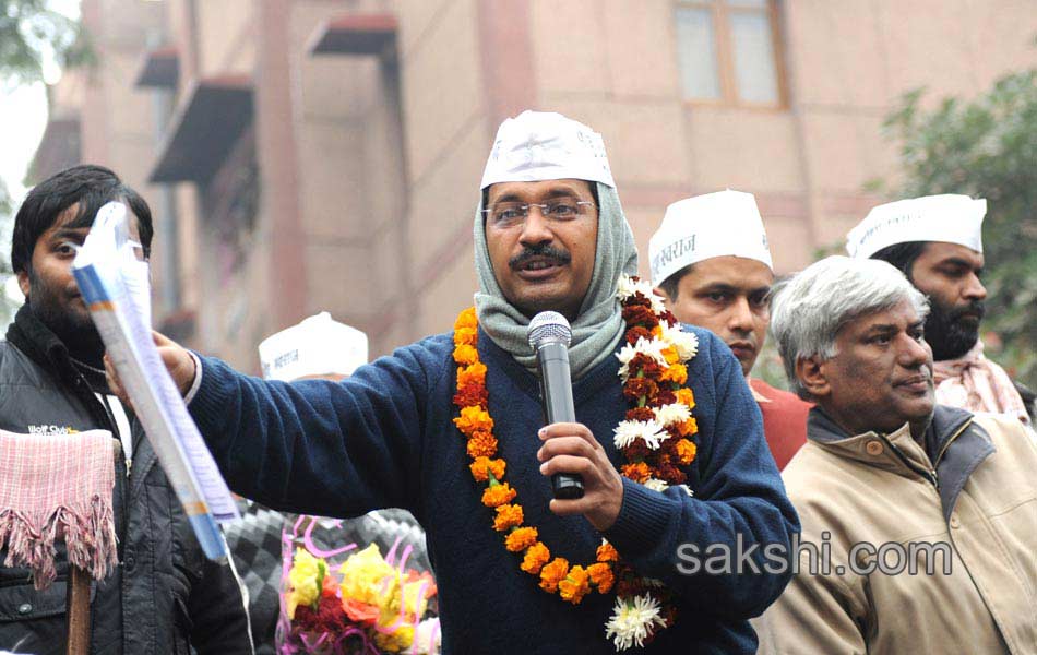 AAP to form government in Delhi Arvind Kejriwal to be Chief Minister - Sakshi5