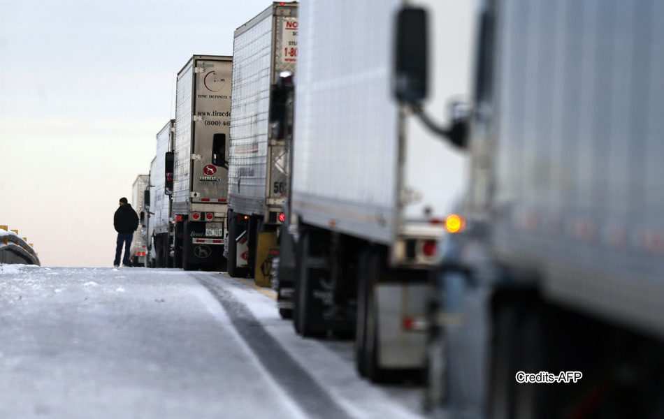 Alabama Students Trapped In Schools After Winter Storm Hits Southern US14