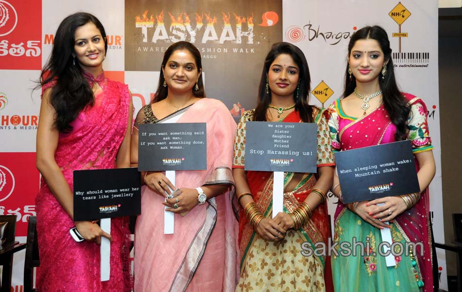 Tasyaah Social Awareness Walk Press Meet9