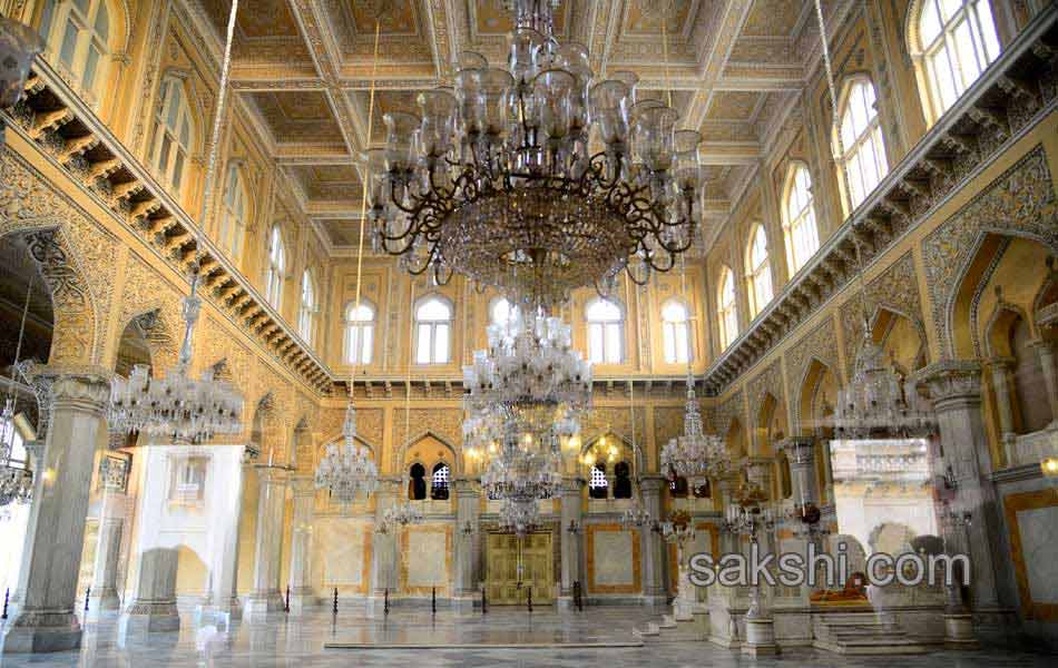 Nizam Family visits chowmahalla palace in Hyderabad13