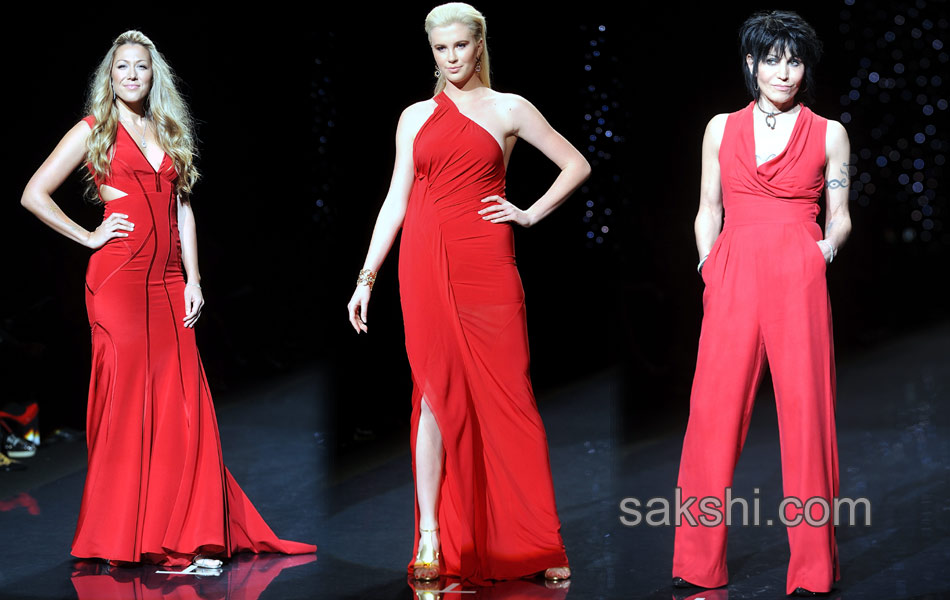 go red for women fashion show in newyork - Sakshi22