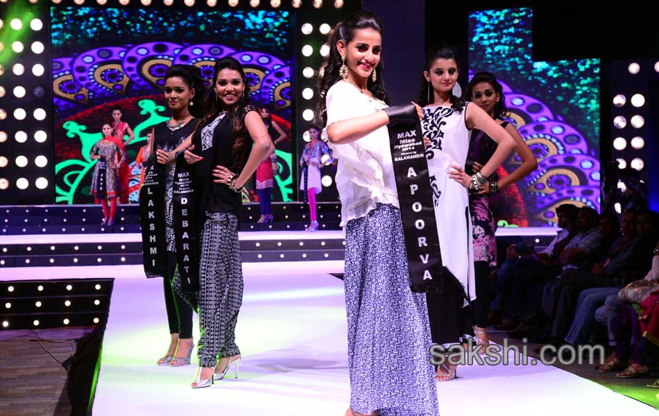 Monika Thangalapalli selected as max miss hyderabad 201415