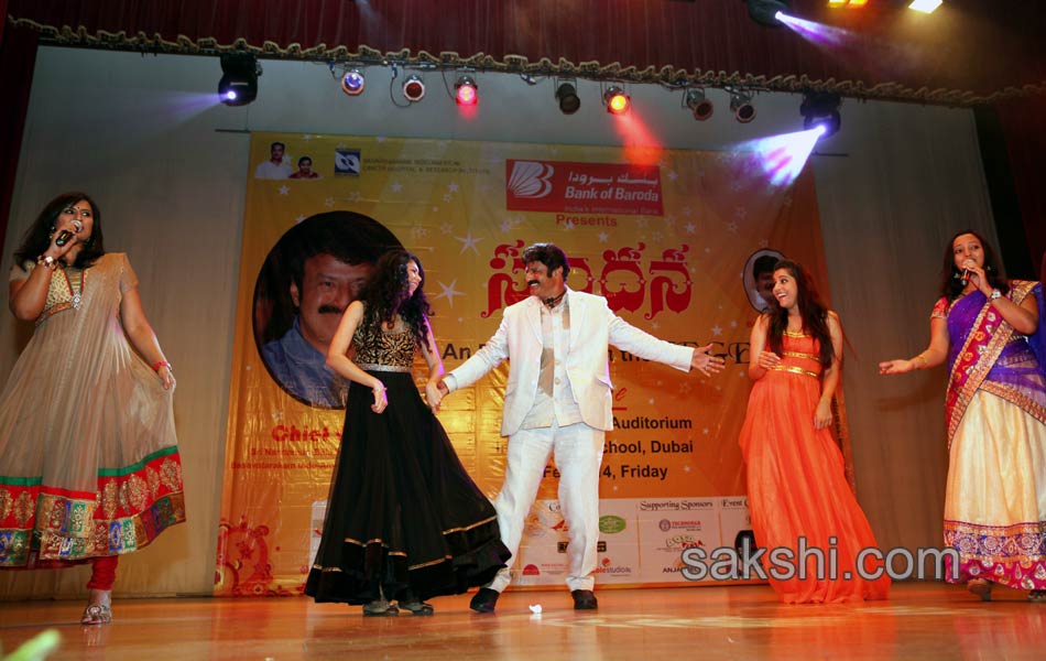 Balakrishna Boyapati Srinu at Spandana Event in Dubai - Sakshi2