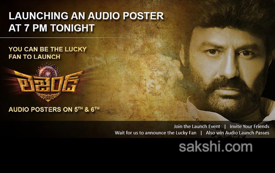 balakrishna legend movie posters - Sakshi12