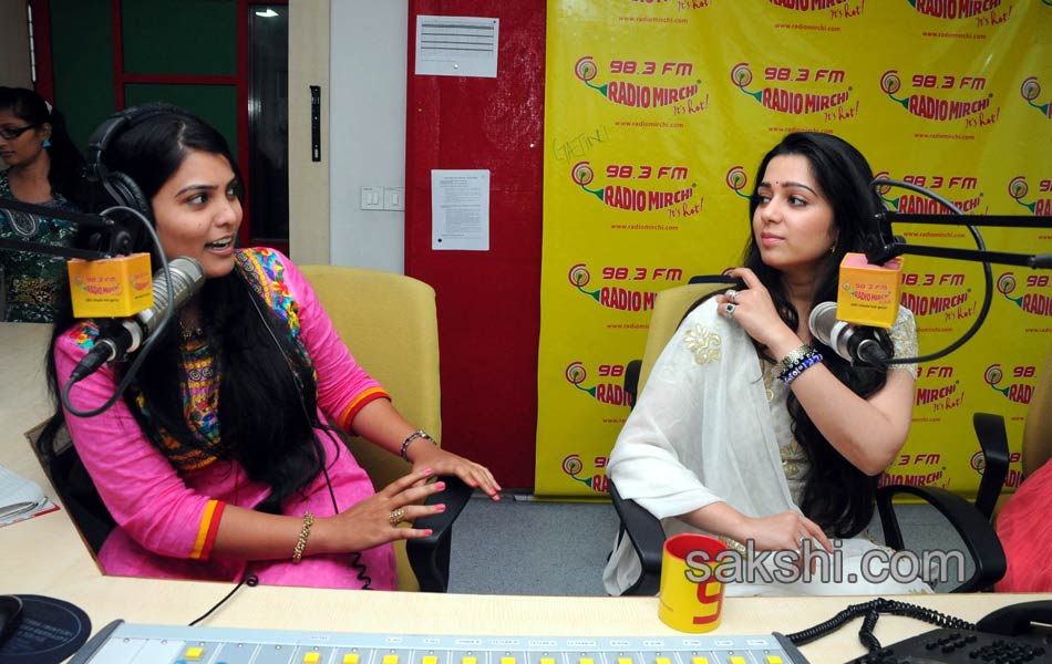 Charmi at Radio Mirchi12