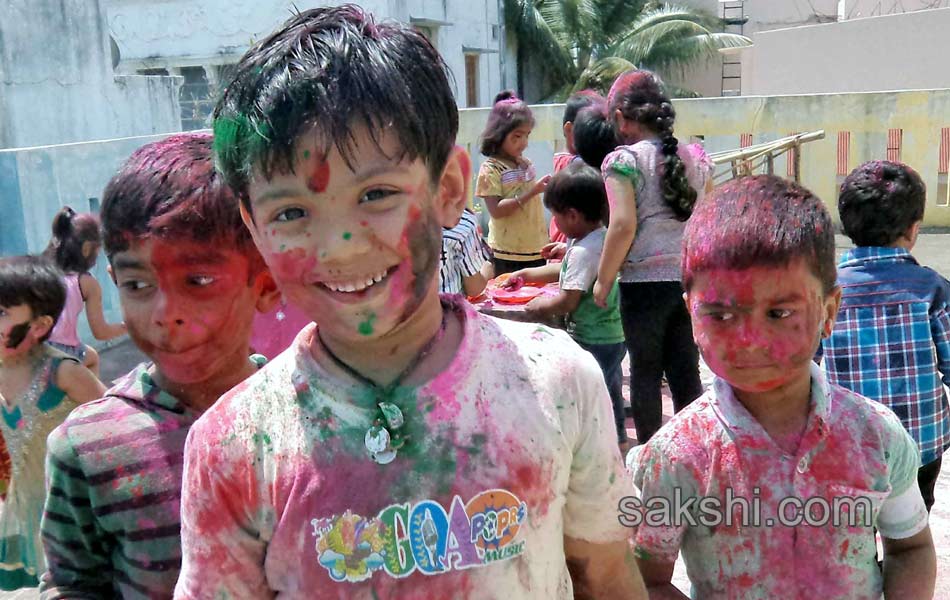 Holi celebrations in Hyderabad - Sakshi20