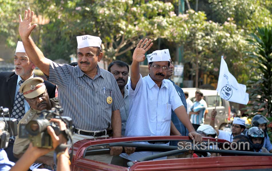 Kejriwal in Varanasi - Sakshi2