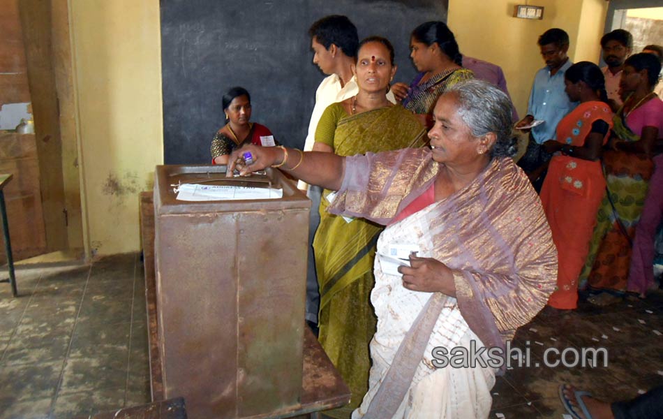 ZPTC  MPTC polling at different districts in state - Sakshi15