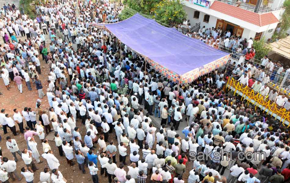 Shobha Nagireddy lies in state  Nandyal7