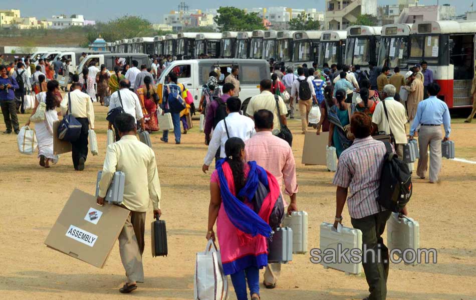 Poling Stations Are Ready In Telangana - Sakshi4