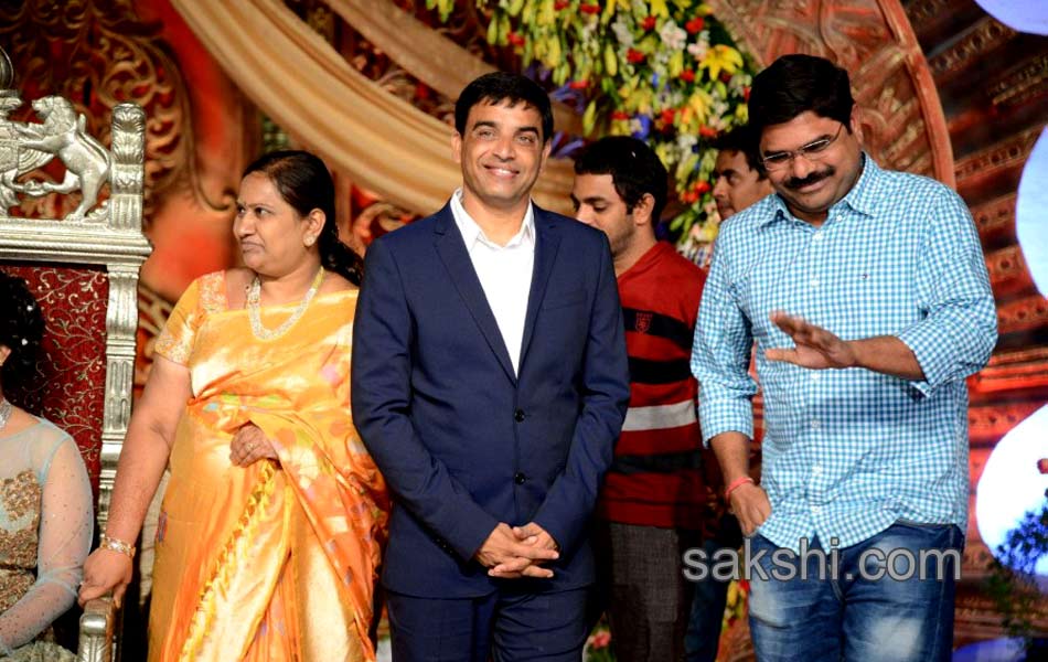 Dil Raju Daughter Hanshitha Wedding Reception10