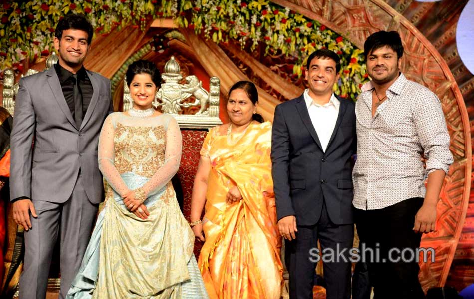 Dil Raju Daughter Hanshitha Wedding Reception25