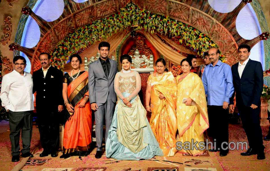 Dil Raju Daughter Hanshitha Wedding Reception29