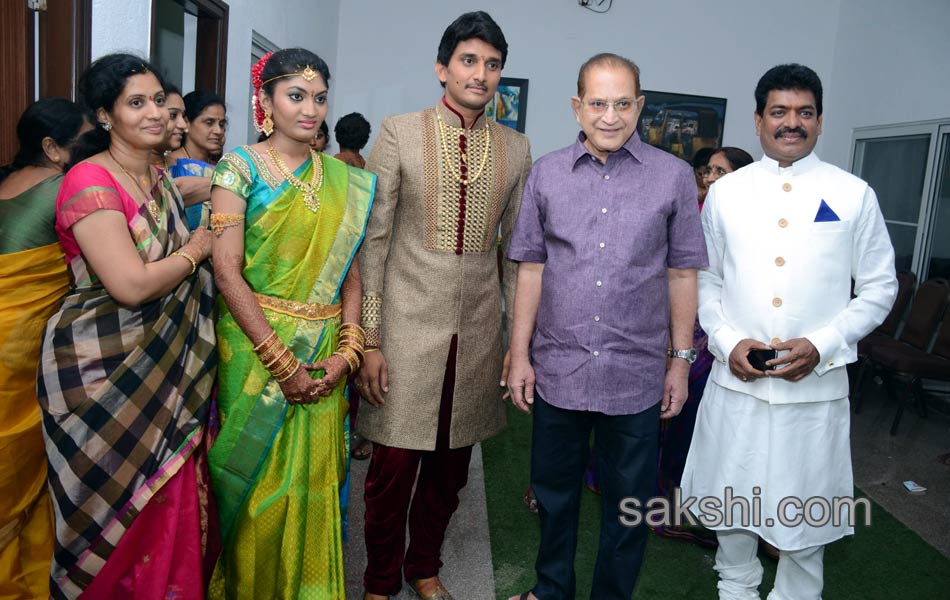 Celebs at Sivaji Raja Daughter Wedding1