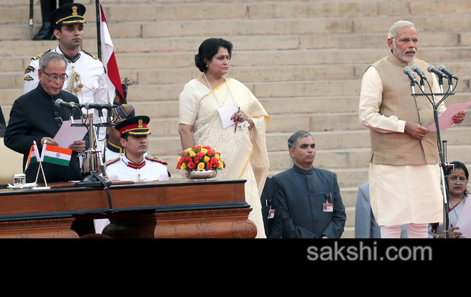 Modi swearing in ceremony - Sakshi5