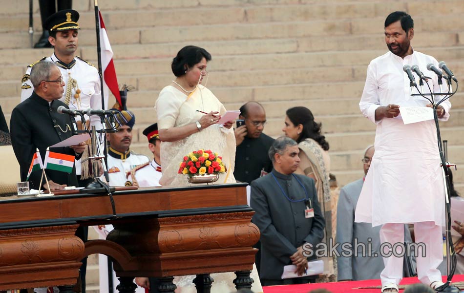 Modi swearing in ceremony - Sakshi7