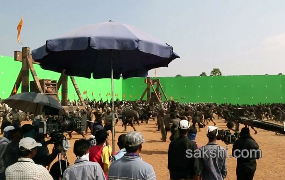 baahubali movie working stills - Sakshi12