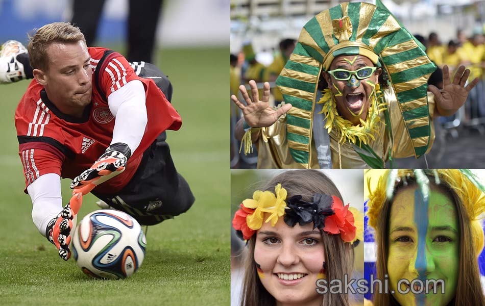 Brazil vs Germany World Cup 2014 1st Semifinal Highlights - Sakshi2