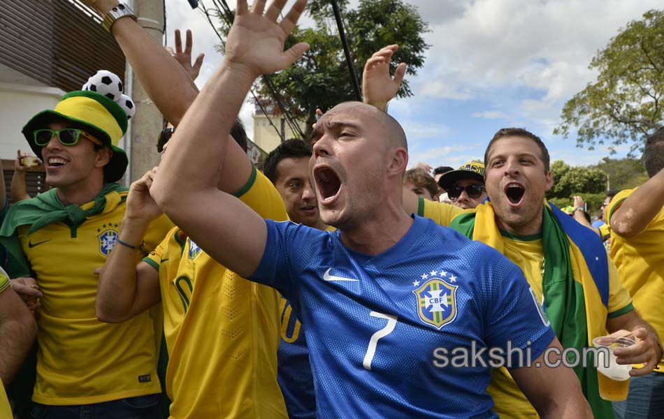 Brazil vs Germany World Cup 2014 1st Semifinal Highlights - Sakshi16