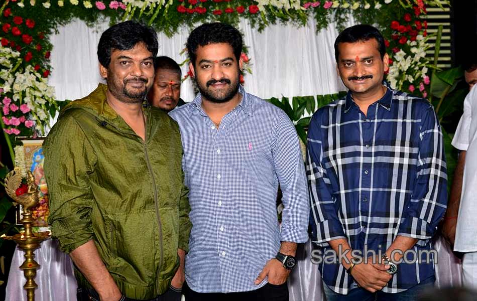 Jr NTR and Puri Jagannadh Movie Opening - Sakshi1