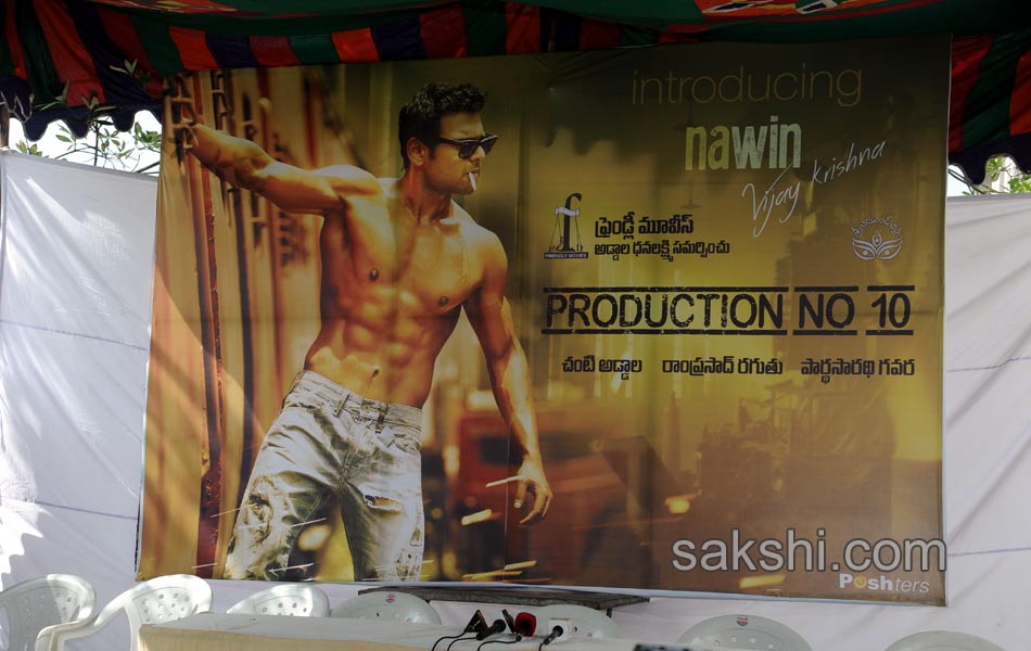 Mahesh Babu launches Naveen Vijay Krishna film15