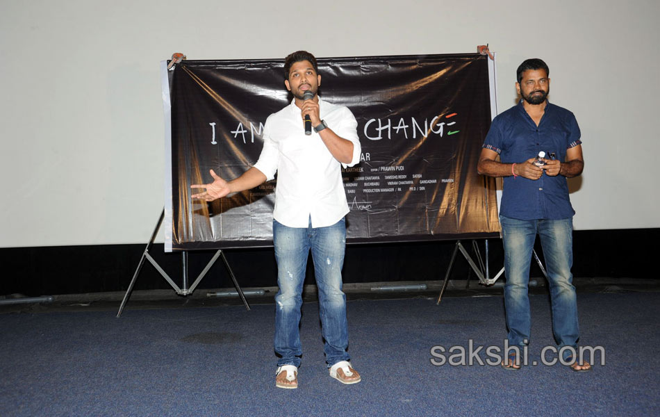 Allu Arjun Short Film Pressmeet - Sakshi1