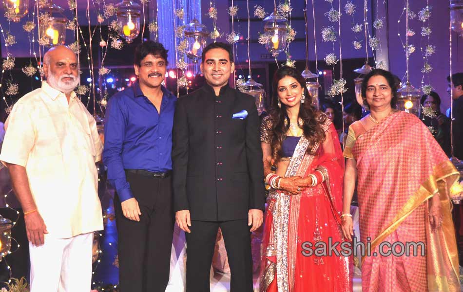 K Raghavendra Rao son wedding reception - Sakshi2