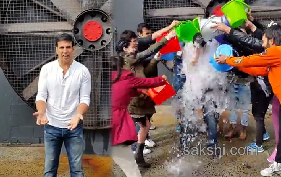 als ice bucket challenge - Sakshi12