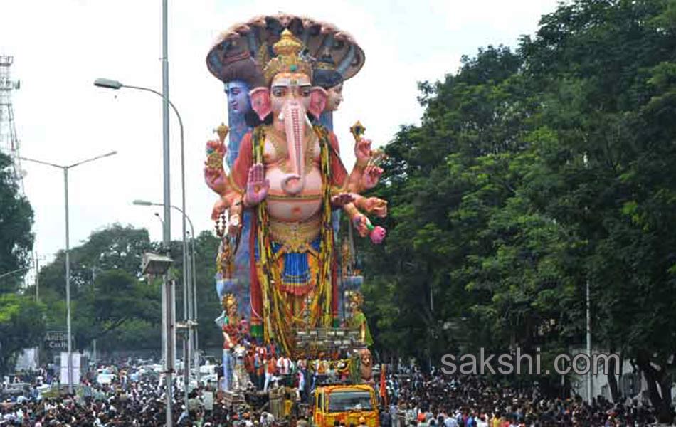 khairatabad ganesh immersion14