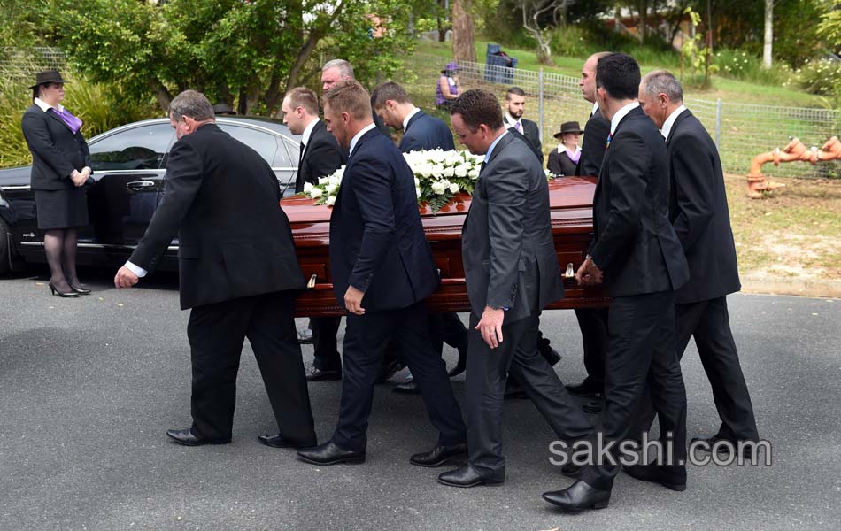 Australia Bids Farewell to Cricket Star Phillip Hughes2