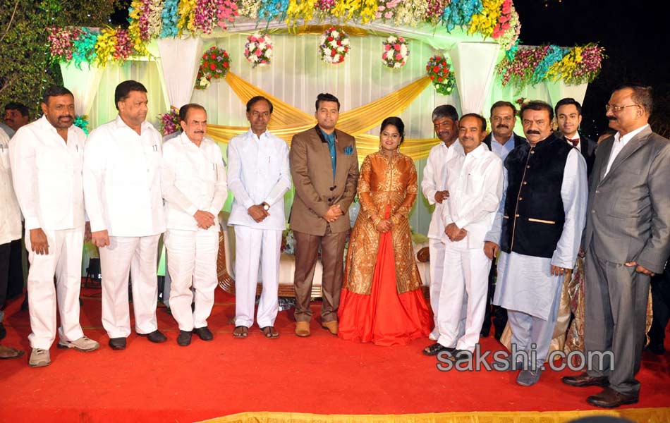 Talasani Srinivas Yadav Daughter wedding Reception2