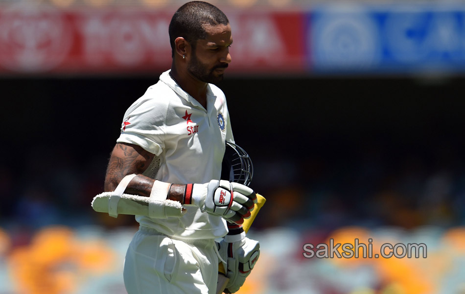 india vs australia 2nd test day 1  at Gabba11