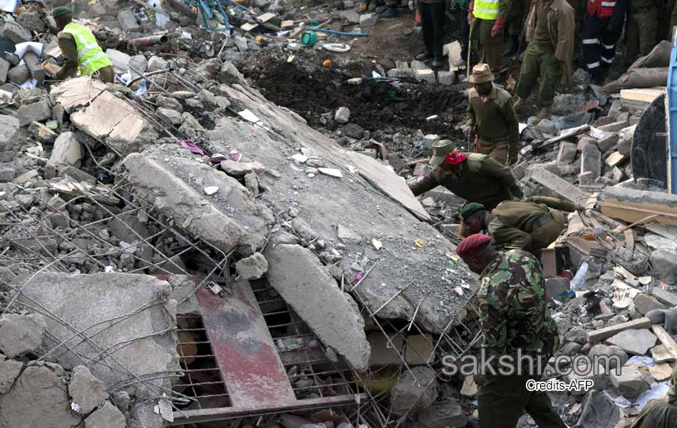 residential building collapsed in kenya9