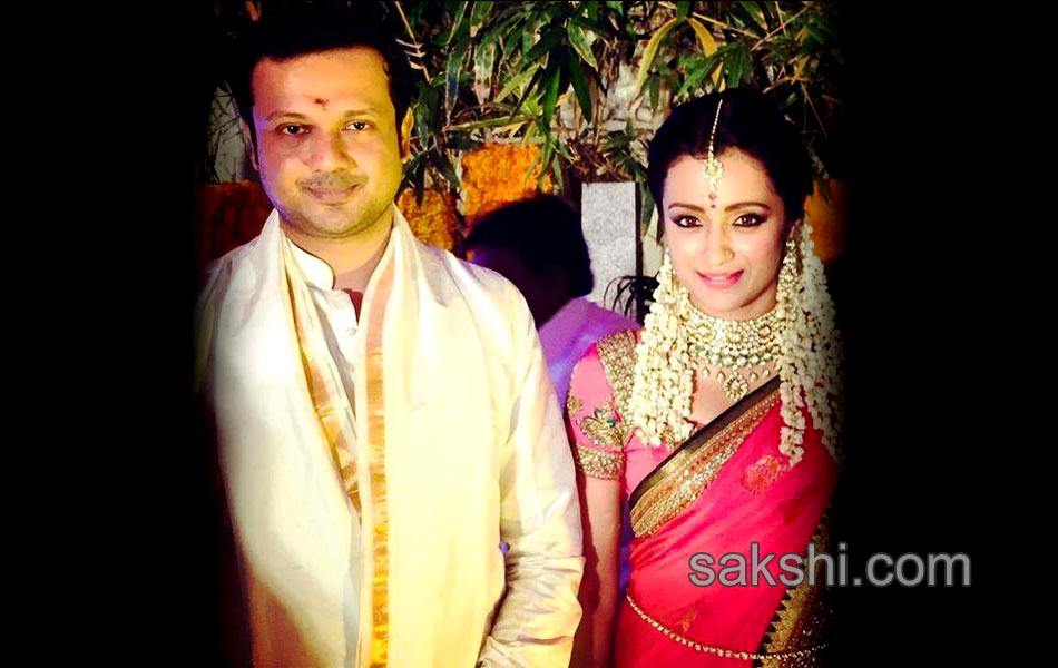 Actress Trisha Gets Engaged to Varun Manian5