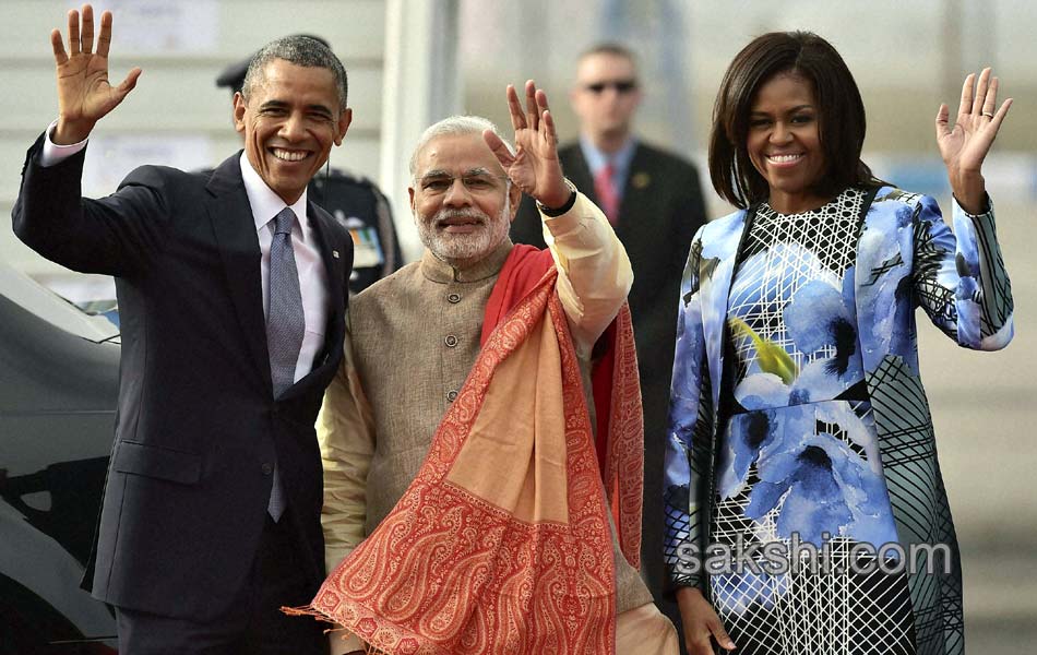 Barack Obama visit to India - Sakshi1