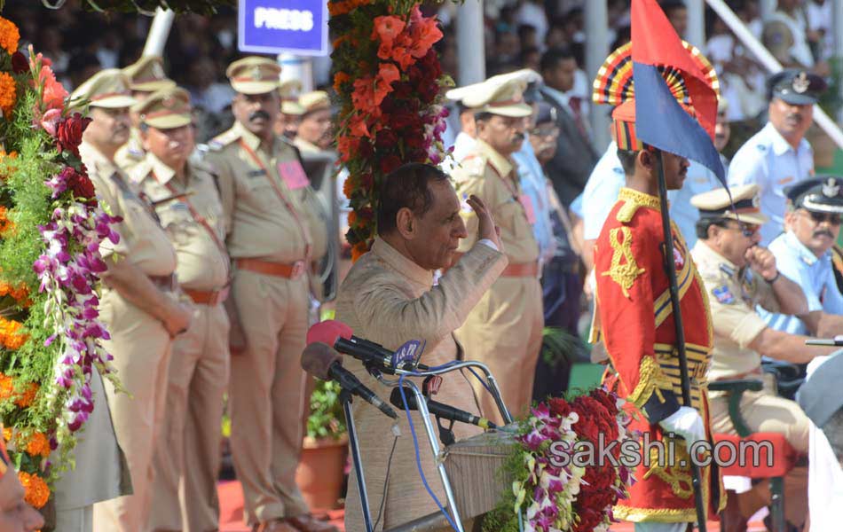 Republic day celebrations in Telangana state - Sakshi5