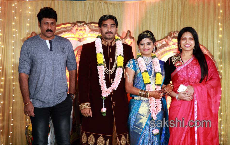 Telugu tv serial anchor Anjali Wedding2