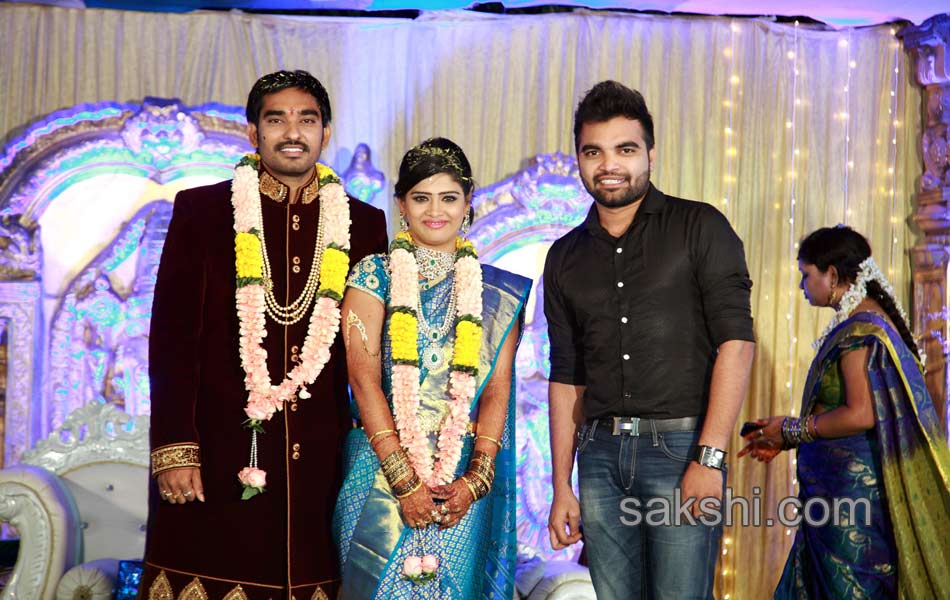 Telugu tv serial anchor Anjali Wedding4