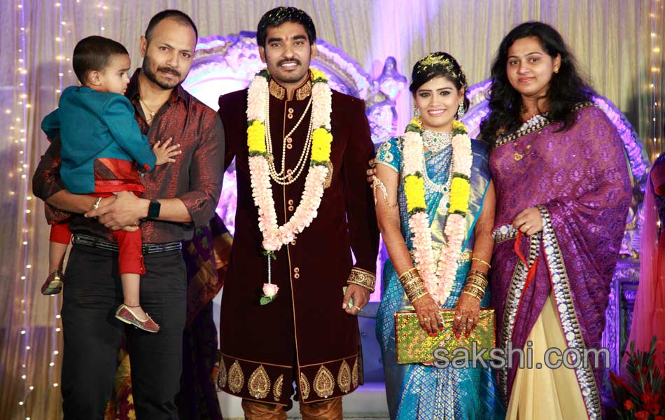 Telugu tv serial anchor Anjali Wedding7